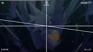 [Phigros #2] WATER(IN 13)を人差し指でプレイ！