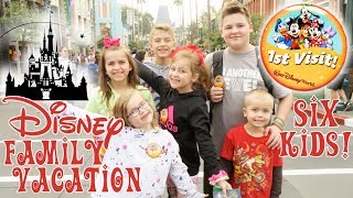 Disney World Family Vacation! Six Kids in Disney!! | Crazy8Family