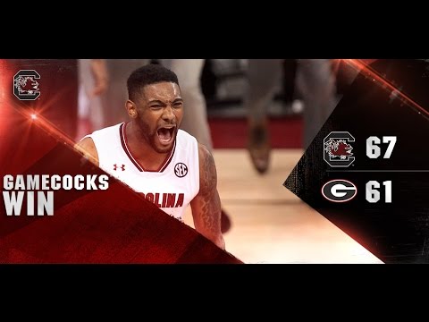 HIGHLIGHTS: Men's Basketball Defeats Georgia 67-61 (1/4/17)