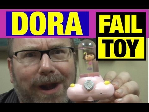 Dora the Explorer AquaPet FAIL TOYS Funny Naughty Dora Toy Review