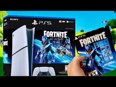 Redeeming Fortnite PS5 (limited time exclusive) Cobalt Star bundle! ❄️ NEW
