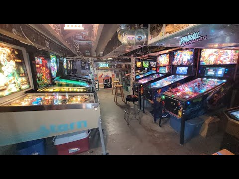 Updated Tour of My Pinball Collection / Game Room. November 2025.