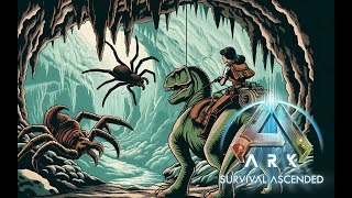 バリオニクスをテイムしていざ狩人の洞窟へ！【ARK: Survival Ascended】アイランド編 PART.02