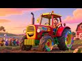 The Tractor Goes Vroom Fun Vehicle Rhyme For Kids Nursery Rhymes Songs For Children