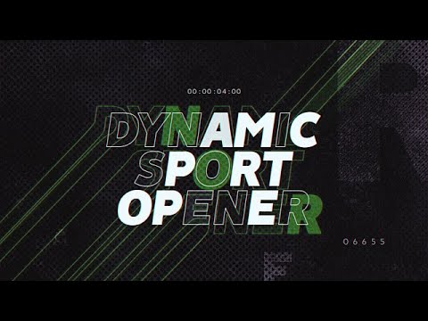 Dynamic Sport Opener Final Cut Pro Templates