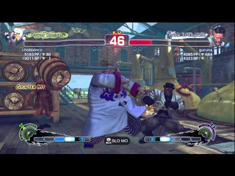 TOP RUFUS - Chobixinco (Rufus) vs guruna (Dudley)  - Replay Match X360 - OTF SF4AE