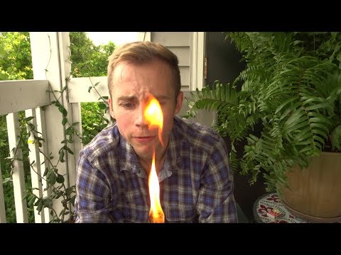 YouTube video about: How to put out tiki torch flame without snuffer cap?