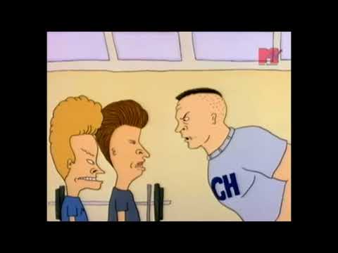 Coach Buzzcut shares his Vietnam experience with Beavis and Butthead