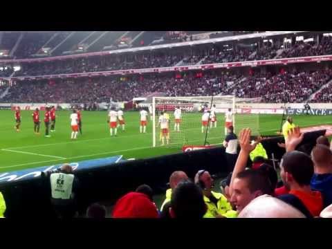 But de roux contre Montpellier 08/03/2014