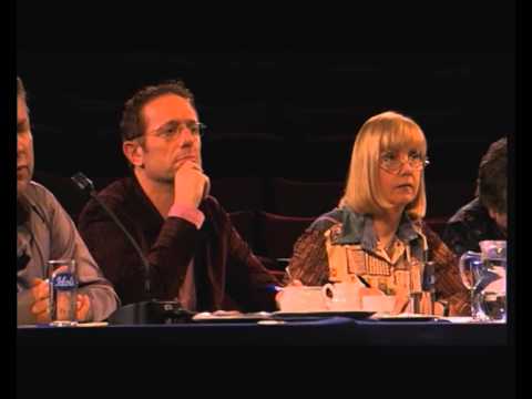 Jim singing "Isn't she lovely" during the theater round - Audition - Idols season 1