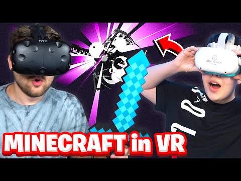 Finish MINECRAFT in *VR* with iSilent!  IT'S TOUGH?