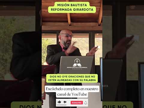 Dios no oye las oraciones que no estén alineadas con su Palabra. #solaescriptura  #girardota