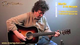 Video thumbnail for 2012 Martin D-28 Marquis East Indian/Adirondack (Red) by Dream Guitars