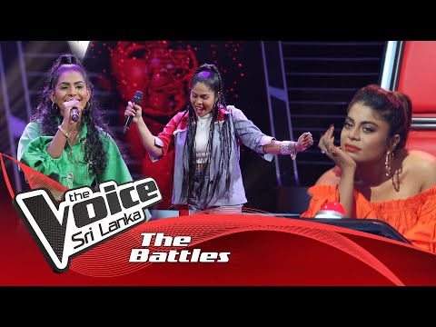 The Battles : Vihangi Nethranjali V Pavithri Praboda | Sanda Sakki Kiyapuden | The Voice Sri Lanka