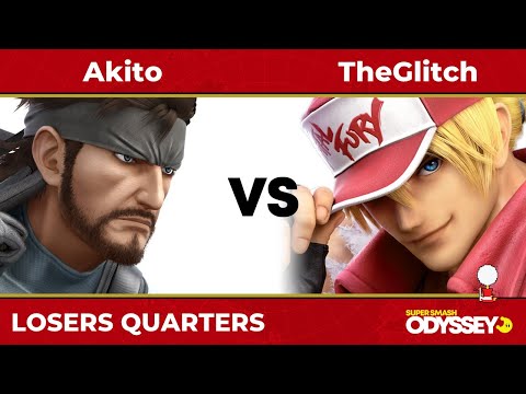 SSO 51 - UTDe | Akito (Snake) VS TheGlitch (Terry) - Losers Quarters - SSBU
