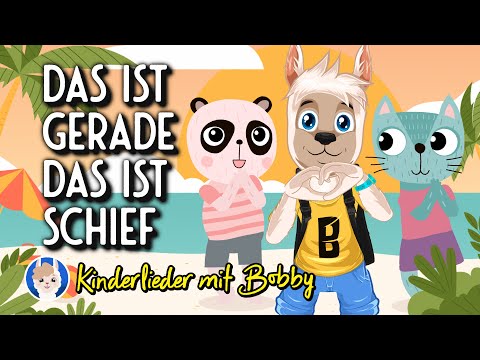 Das ist gerade, das ist schief 😸 Kinderlieder zum Mitmachen 🐼