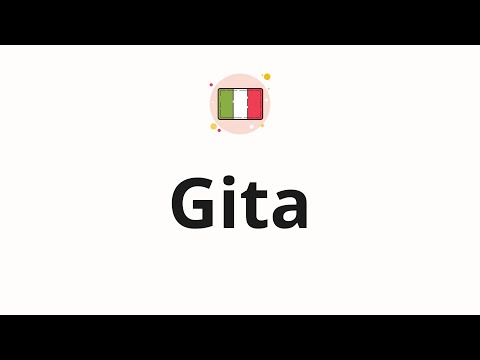 How to pronounce Gita