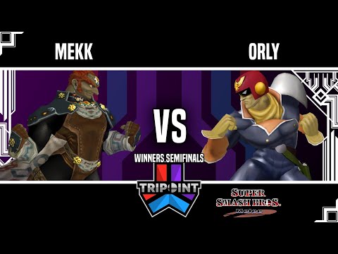 Tripoint Smash 188 - Winners Semifinals - Mekk(Ganondorf) Vs. ORLY(Captain Falcon)