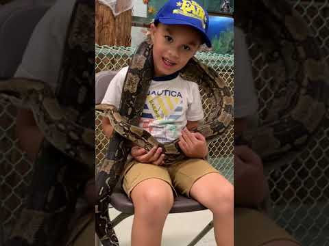 Ben with the snake. | Florida Ben