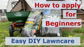 [Turf Builder Triple Action] When/How to Apply for Beginners, Easy DIY Lawncare, Do
