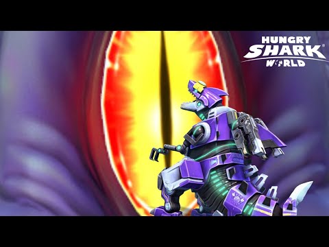 LAST BATTLE OF MECHAJIRA vs Colossal Squid 🦑- Hungry Shark World 10th