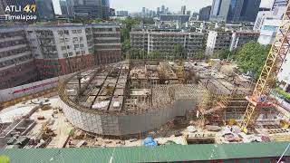 4K Construction Time Lapse: Building from the Ground Up by ATL4500 Time Lapse Ca