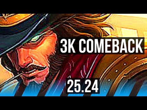 TWISTED FATE vs FIZZ (MID) | 6/2/14, 3k comeback | KR Diamond | 25.24