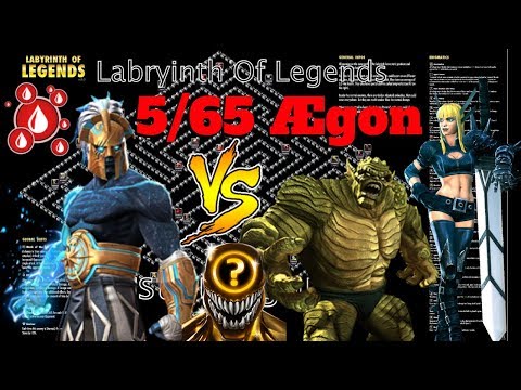Insane! 5/65 Ægon vs Labyrinth Abomb/Magik! 4k Bleeds! - Marvel Contest of Champions