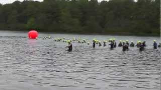 preview picture of video 'Bassman Swim Start Tuckerton New Jersey Triathlon.mov'