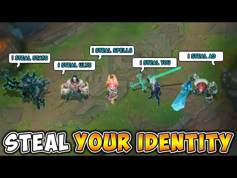 WE PLAYED THE "IDENTITY THEFT" COMP AND STOLE THE ENEMY TEAM'S ABILITIES