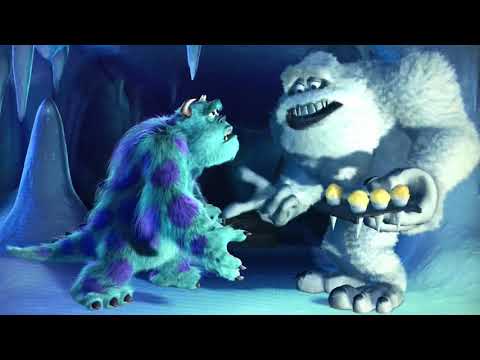 (Monsters Inc.) Mike & Sulley meet the Abominable Snowman