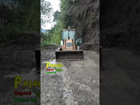 Labores de despeje (vía Labranzagrande - Pisba y Paya Boyacá) (Sep. 2/2026)