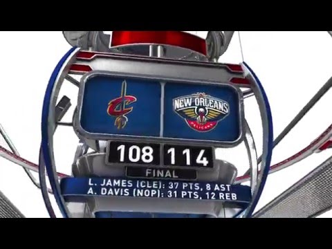 Cleveland Cavaliers vs New Orleans Pelicans - December 4th, 2015