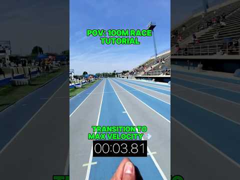 How to Run a 100m Sprint 🔥