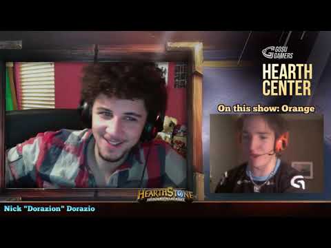 HearthCenter LIVE   Orange from Team Darkstar and Kinguin E sports Manager Giovanni   Jan 29th %231