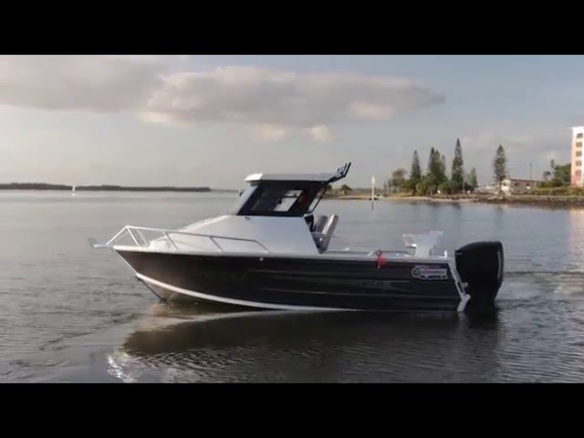 Quintrex 610 Hardtop Boat Review 200 HO G2 ETEC | Caloundra Marine Australia's best Quintrex pricing