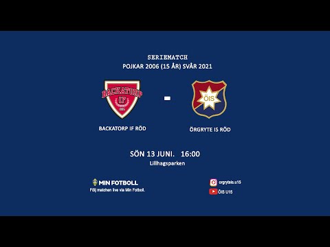Seriematch: Backatorp IF Röd 4-3 Örgryte IS P15