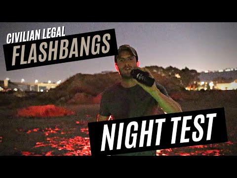 Civilian Legal Flashbangs (Night Test) - IWA vs TAGinn