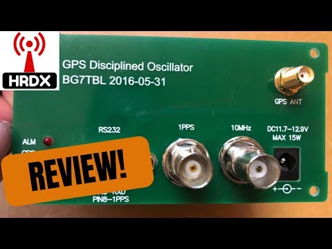 BG7TBL GPSDO (GPS Disciplined Oscillator) and 10 MHz Distribution Amplifier Video