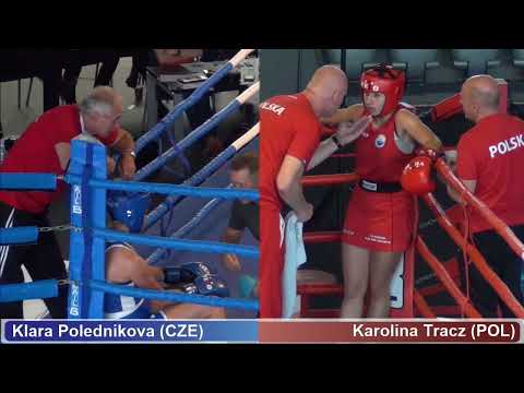 Olympic Boxing : Klara Polednikova CZE vs Karolina Tracz POL