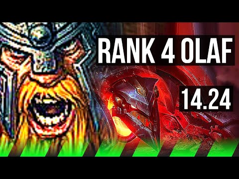 OLAF vs SKARNER (JGL) | Rank 4 Olaf | VN Challenger | 14.24