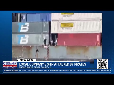 Local company's ship attacked by pirates