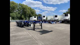 Dennison S&aelig;ttevogn containerchassis | Billede 4 - Autoline