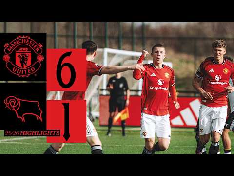 SIX Goals! 🙌 | Man Utd v Derby | U18s Highlights