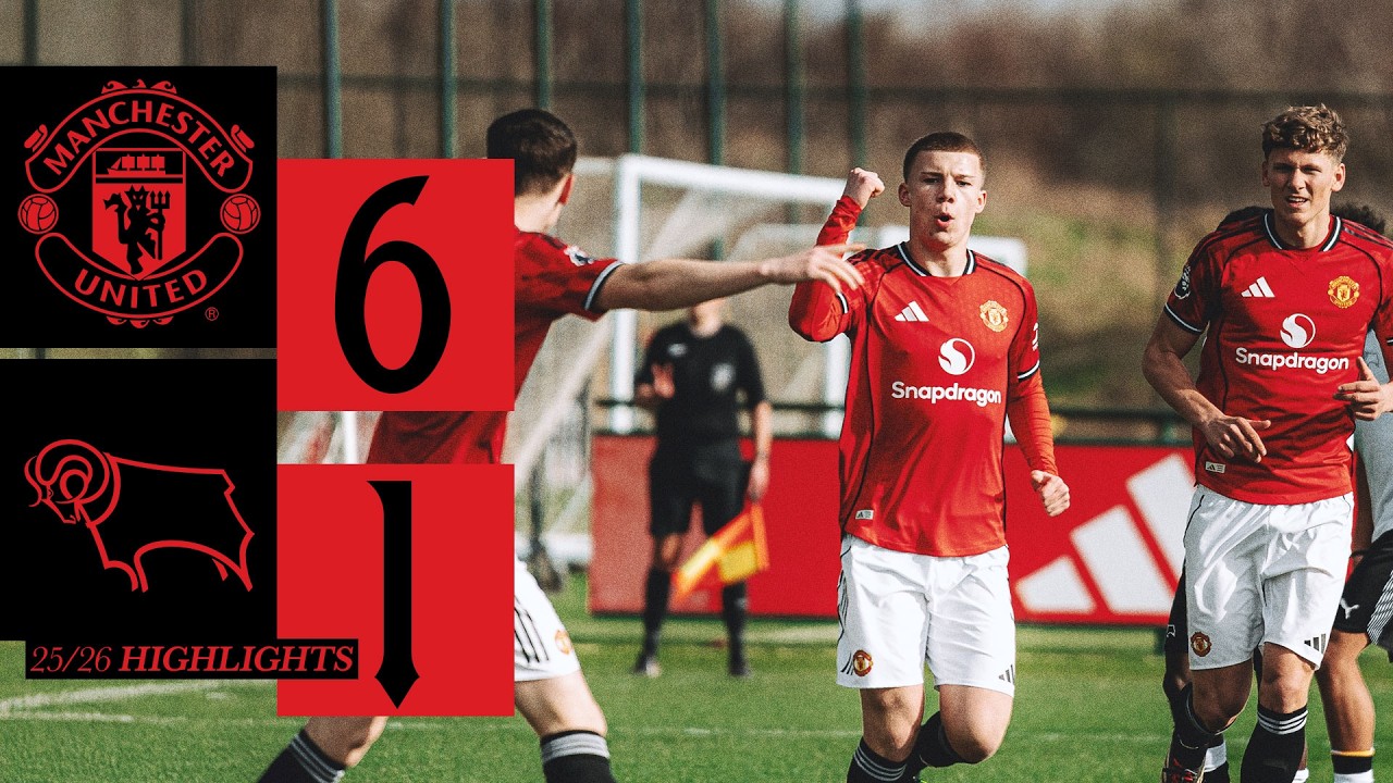 SIX Goals! 🙌 | Man Utd v Derby | U18s Highlights