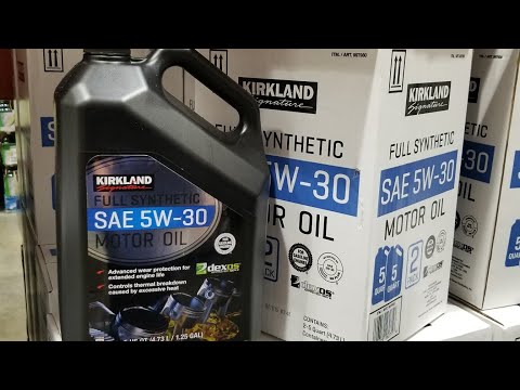COSTCO! Kirkland Signature Full Synthetic 5w30 Oil! 5 Quart Jug 2 PACK for $24! – Sterling Wong 