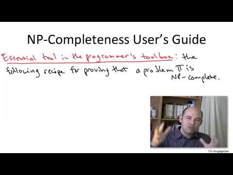 16   4   Definition and Interpretation of NP Completeness II 8 min