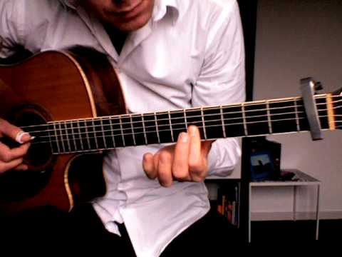 Another day in paradise - Solo acoustic guitar + tutorial + tabs