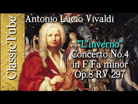 Vivaldi. L'inverno Concerto No.4 in F/Fa minor Op.8 RV 297