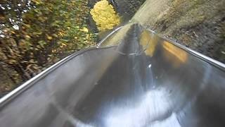 preview picture of video 'Riesen-Rutschbahn Enzklösterle Poppeltal'